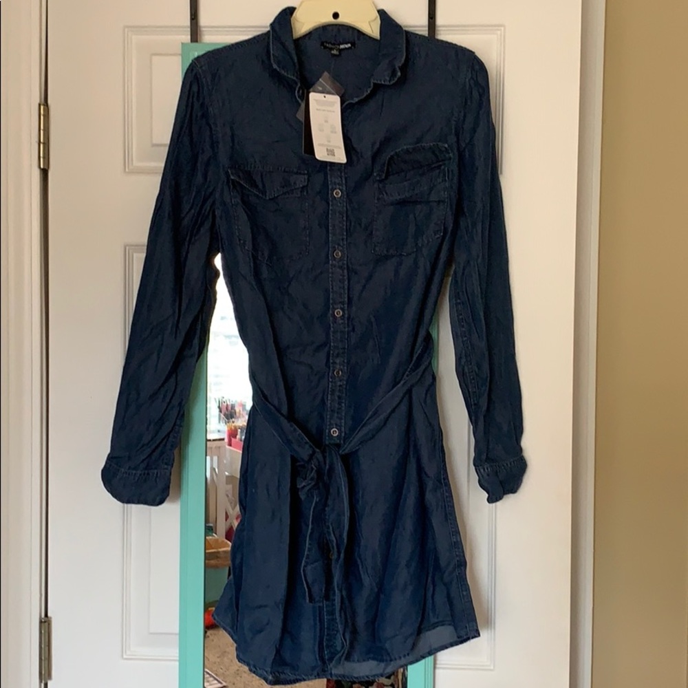 Brand new Denim shirt dress